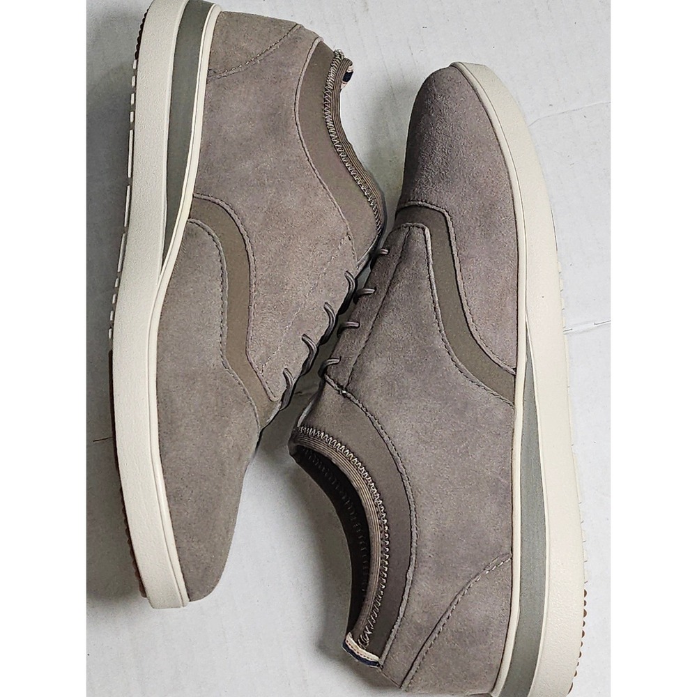 ED Ellen DeGeneres Atala Stone Grey Suede Slip On Sneakers Womens 6M ED-ATALA - Picture 3 of 10